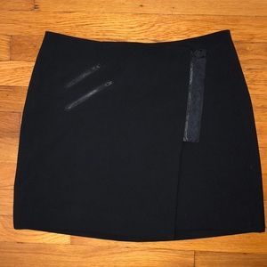 Madewell black skirt
